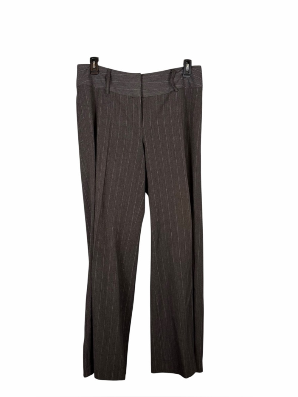 H&M Brown Pinstripe Career Dress Pants Size 14